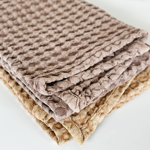 WAFFLE KNIT DISH TOWEL