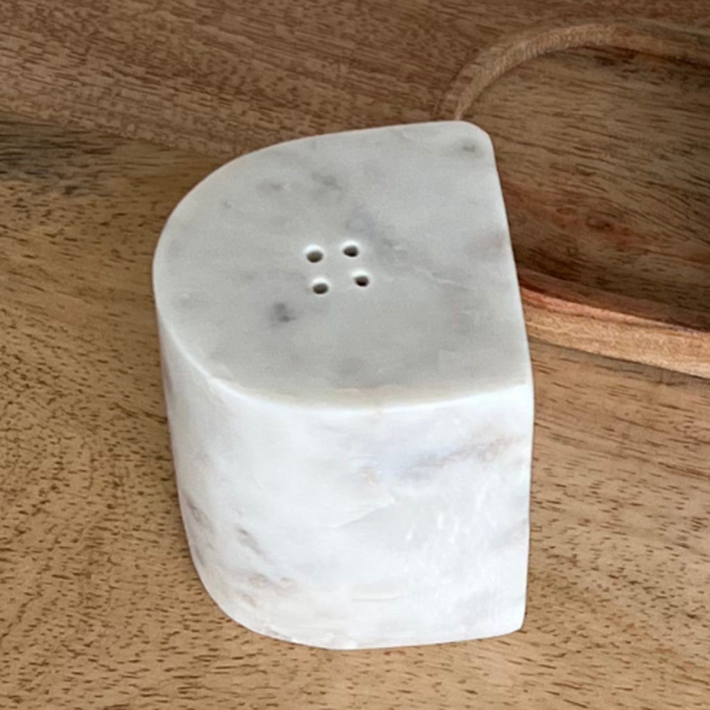 Marble Salt and Pepper Shakers
