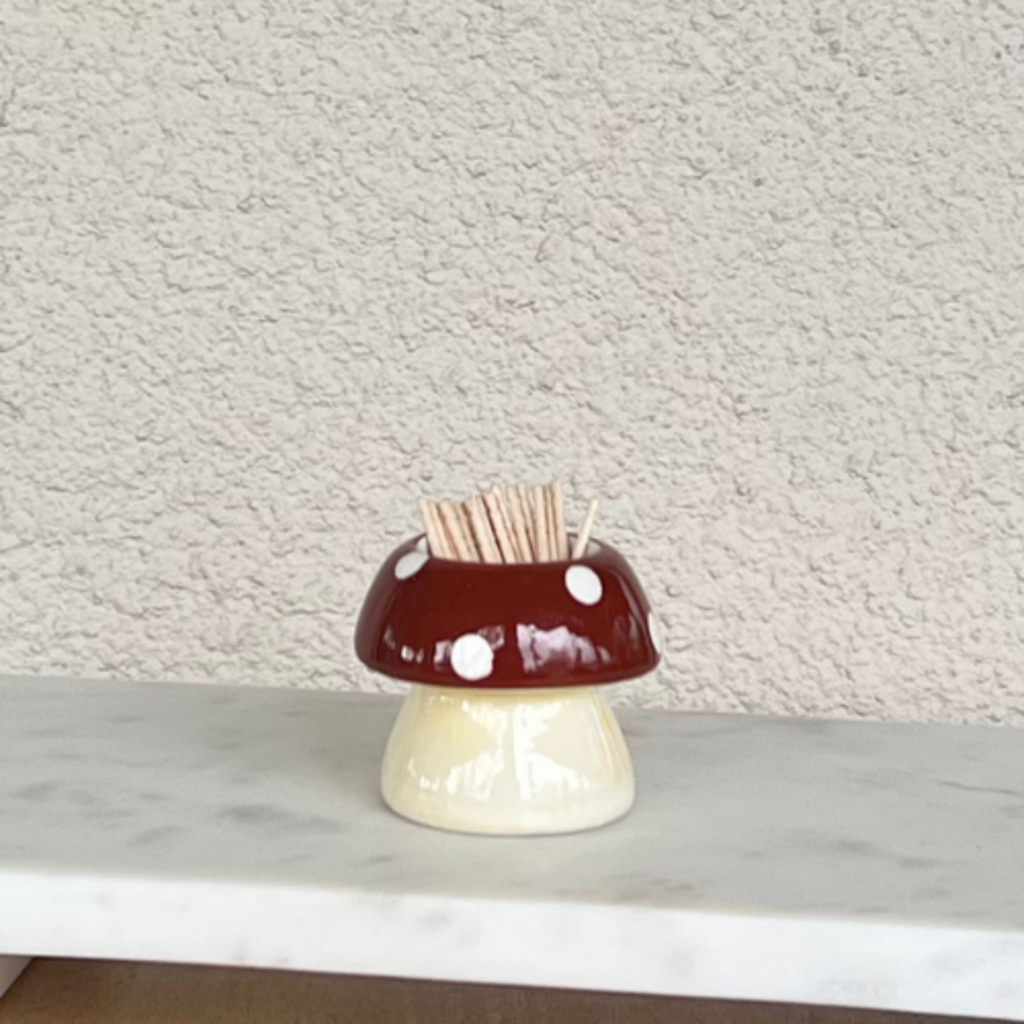 Mushroom-Shaped Toothpick Holder