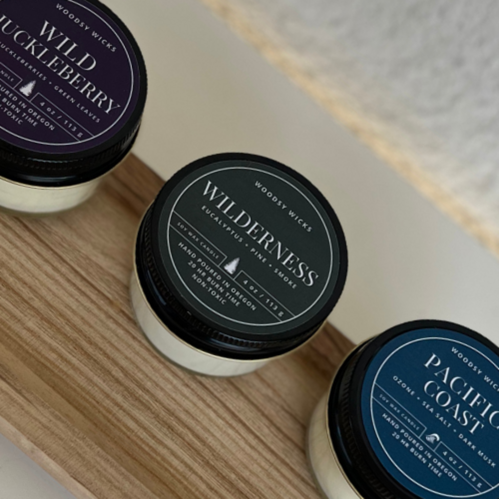 Woodsy Wicks Scented Candles