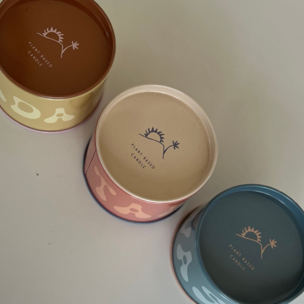 Miscmatch Tin Candles