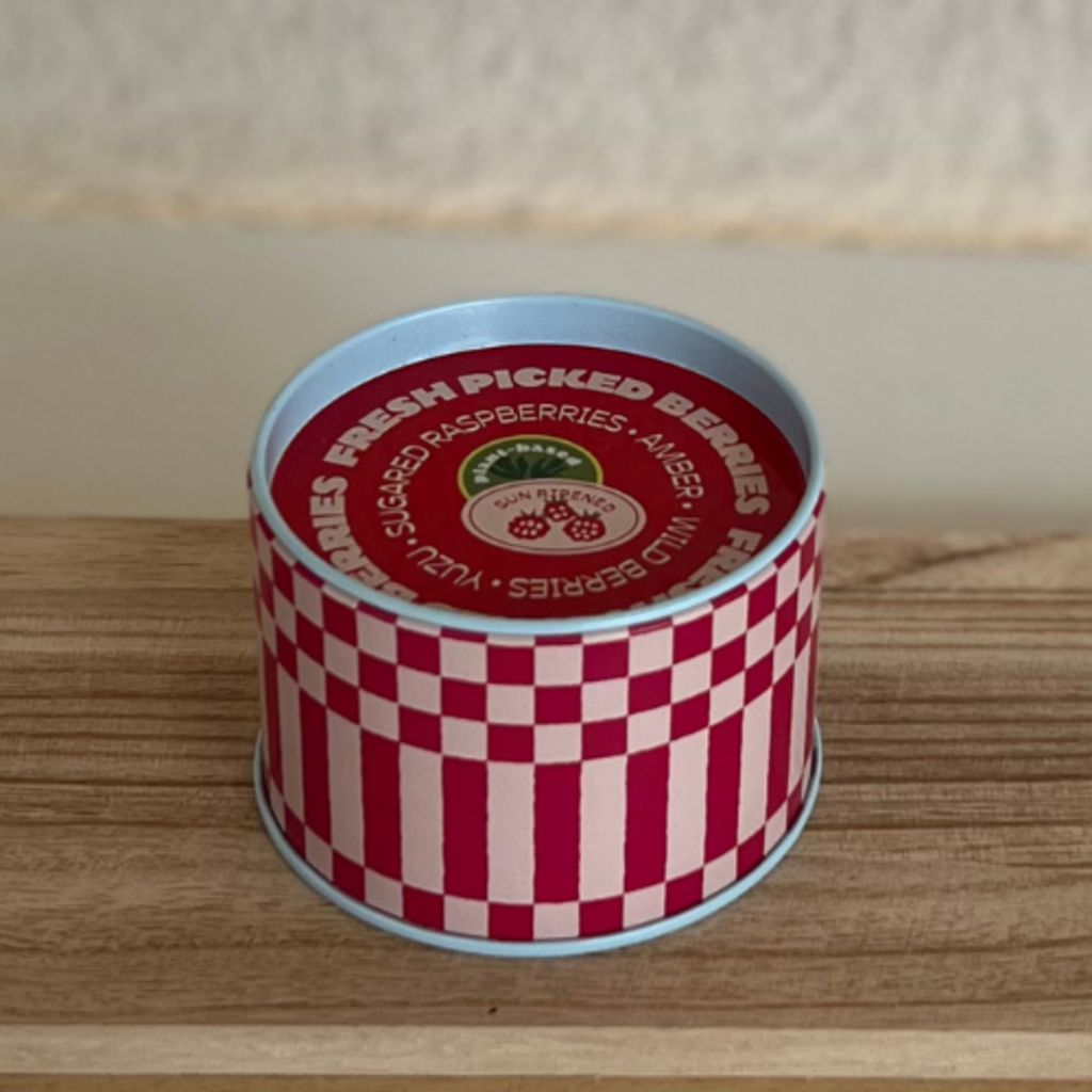 Miscmatch Farmers Market Tin Candles