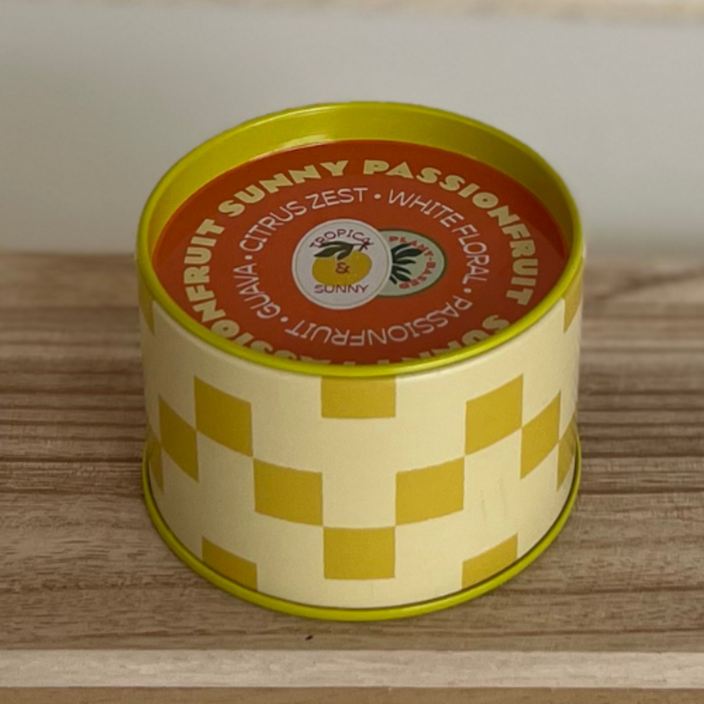 Miscmatch Farmers Market Tin Candles