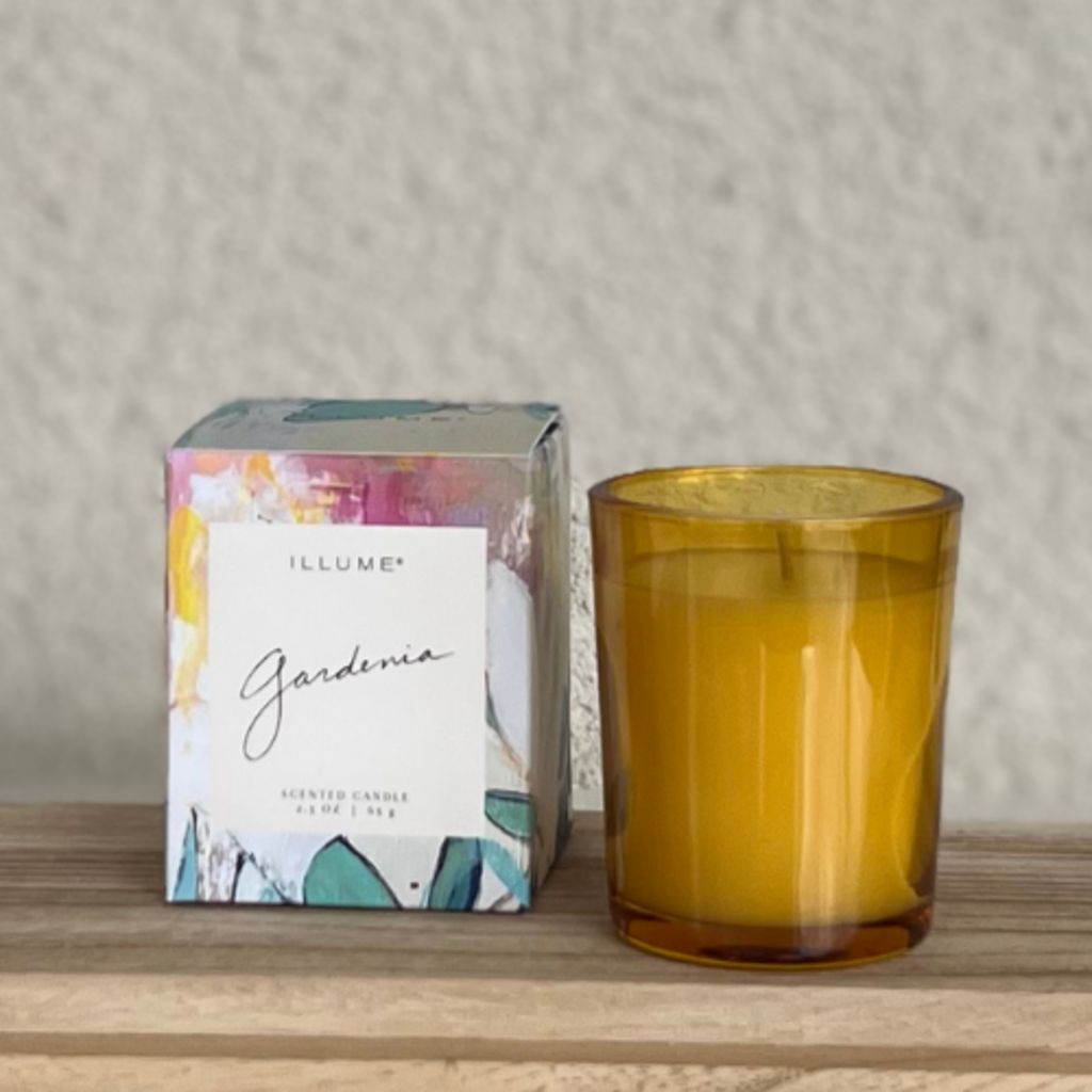 Artist Boxed Votive Candle Gardenia