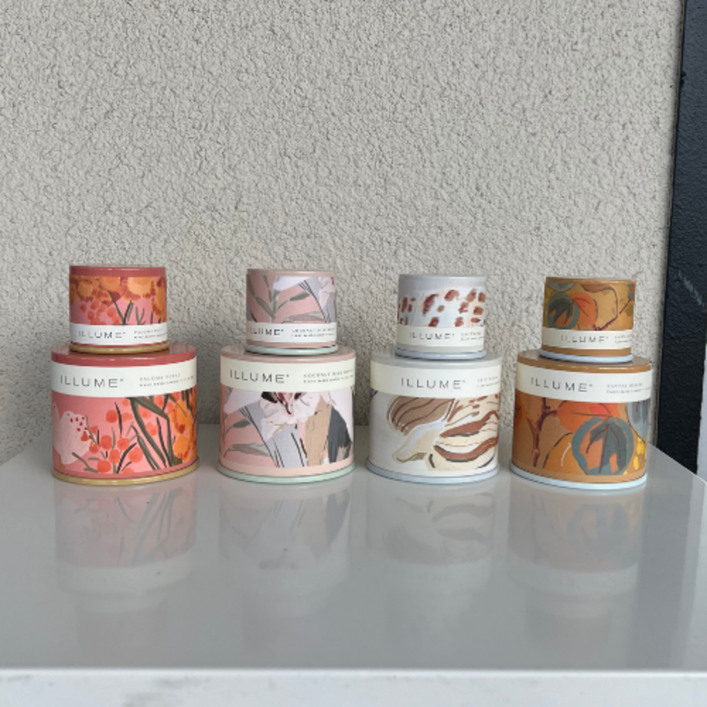 Vanity Tin Candles