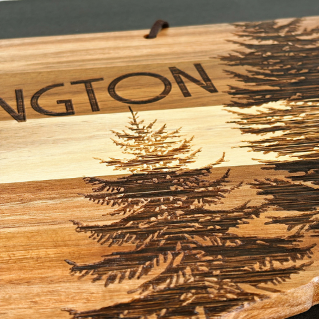 Washington State Tree Cutting Board