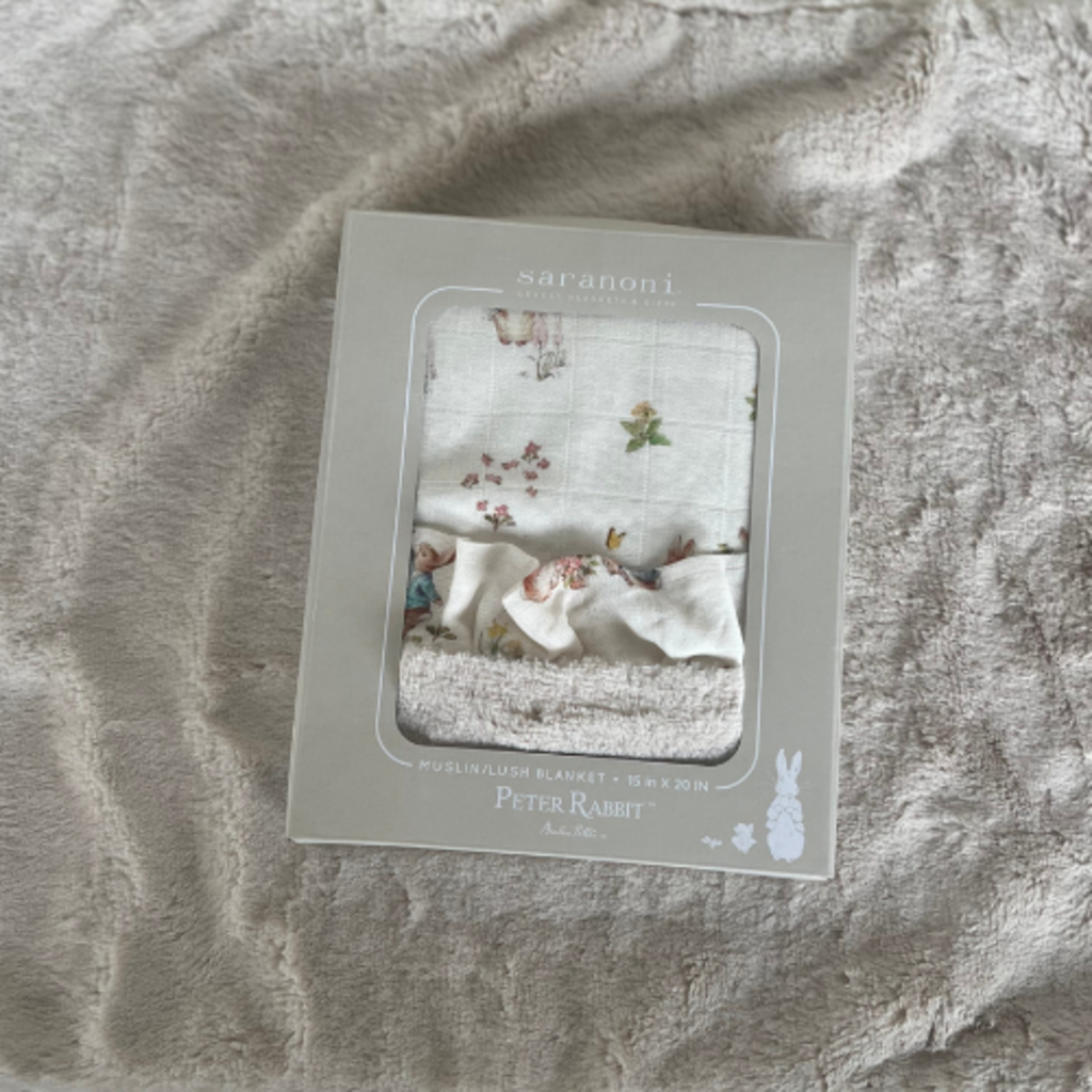 Peter Rabbit Lush Blanket (Girl)