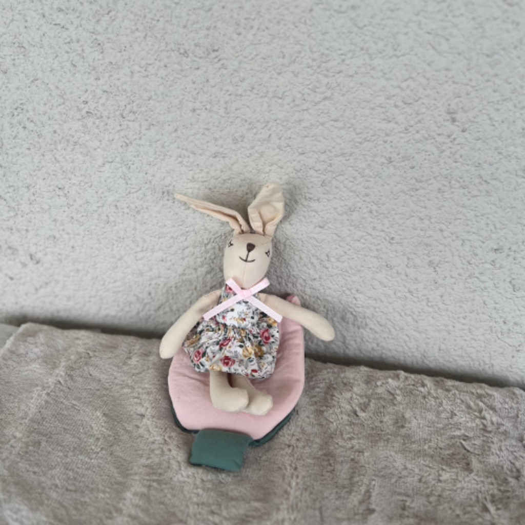 Mini Animal in Flower Bag Pink