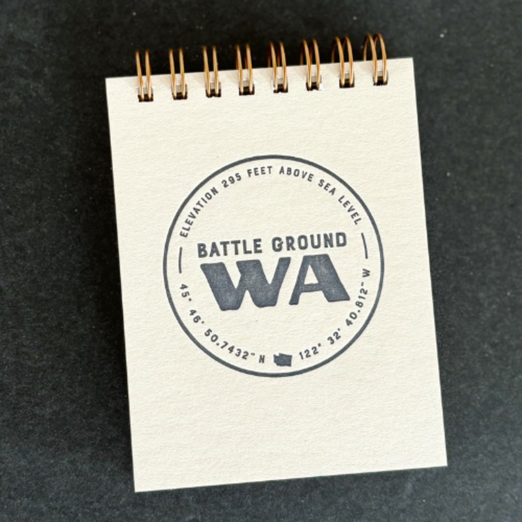 Battle Ground Spiral Notebook