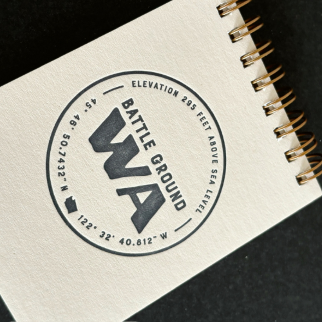 Battle Ground Spiral Notebook