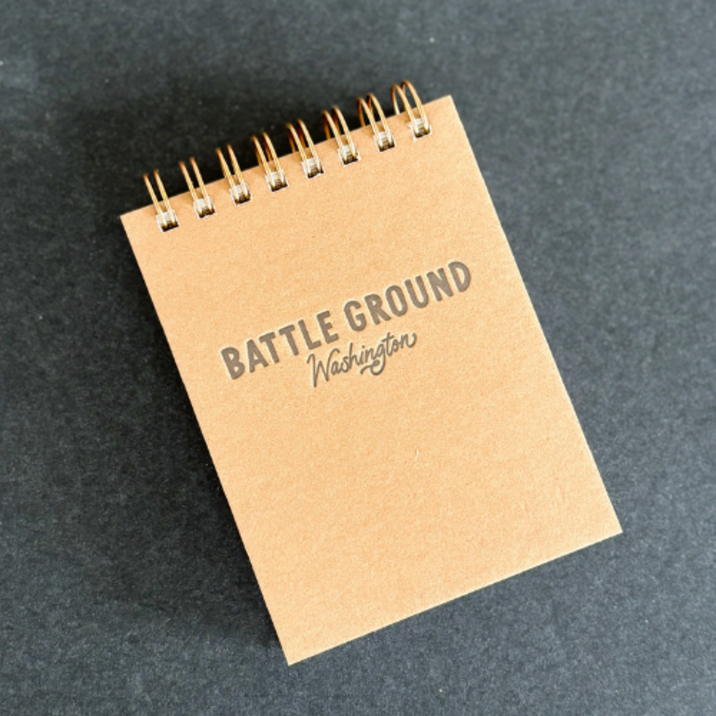 Battle Ground Spiral Notebook