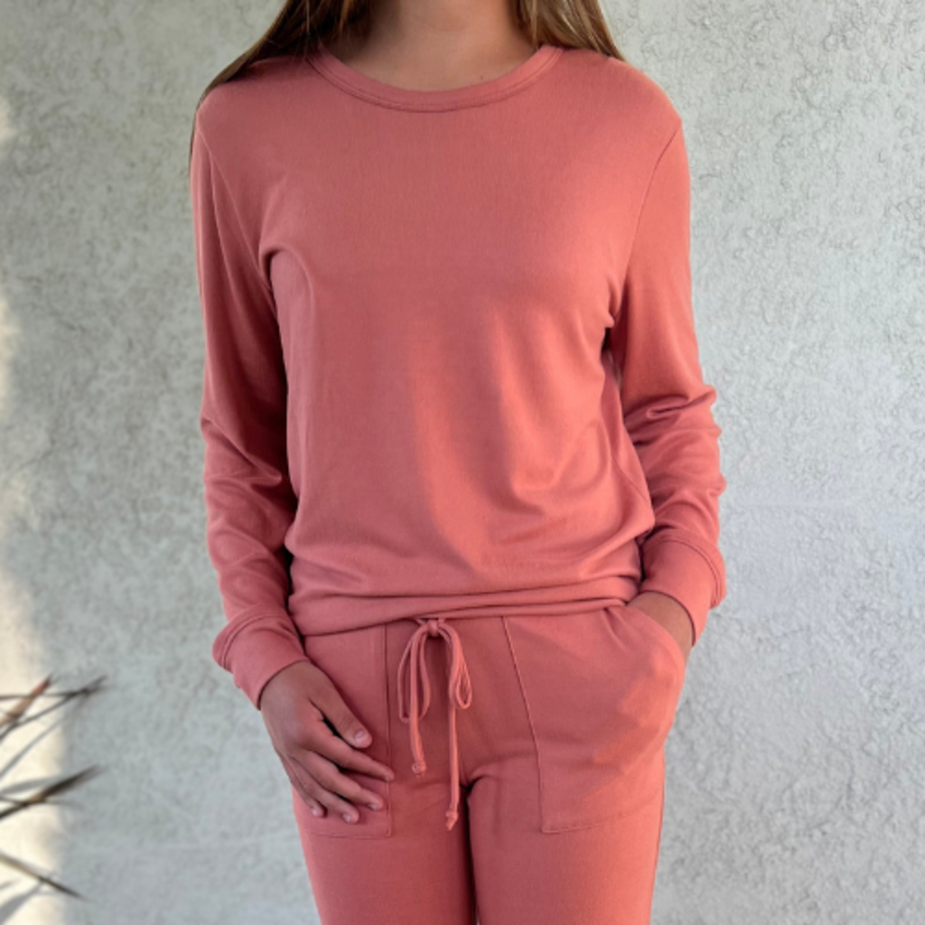 Dream Jersey Crew Neck Lounge Set