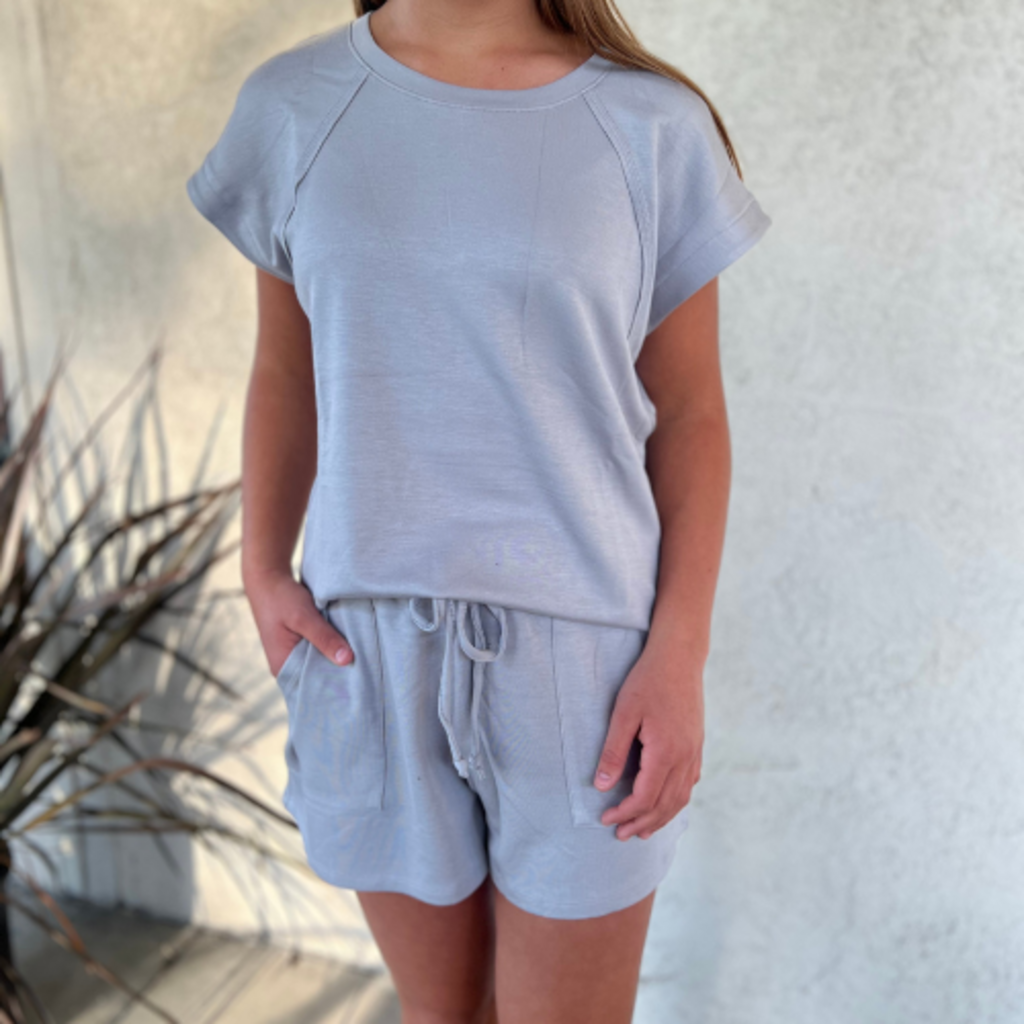 Softies Crew with Shorts Set