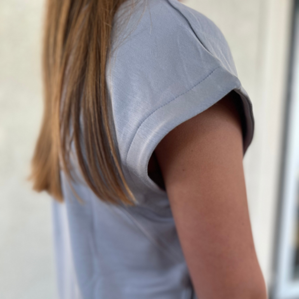 Softies Crew with Shorts Set Grey