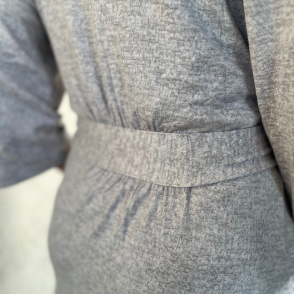 Softies Dream Shawl Collar Robe Grey