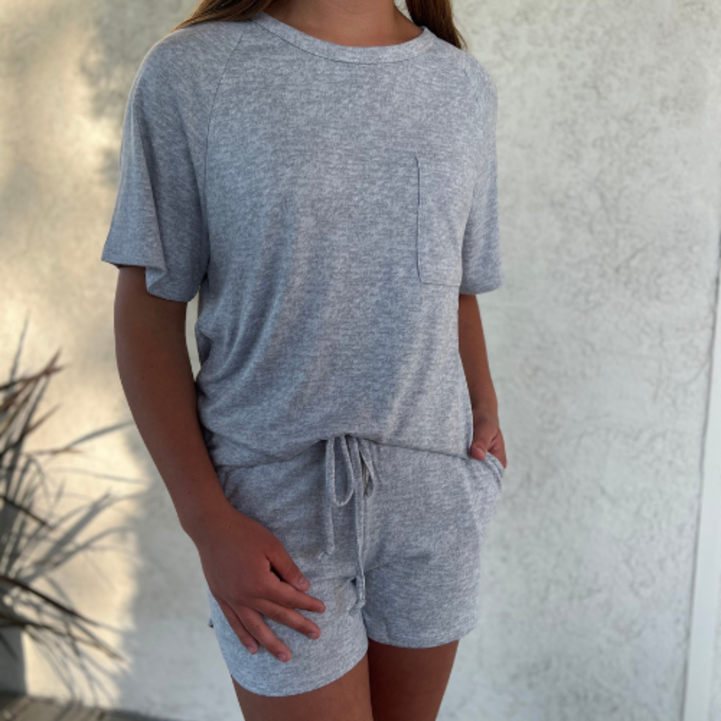 Dream Slouchy Tee w/ Shorts Set