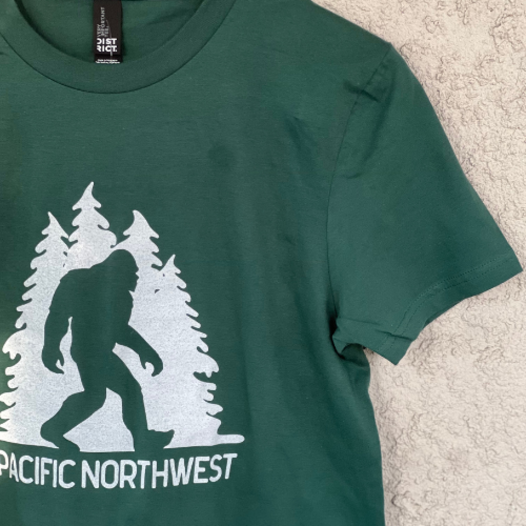 Sasquatch Tee Green