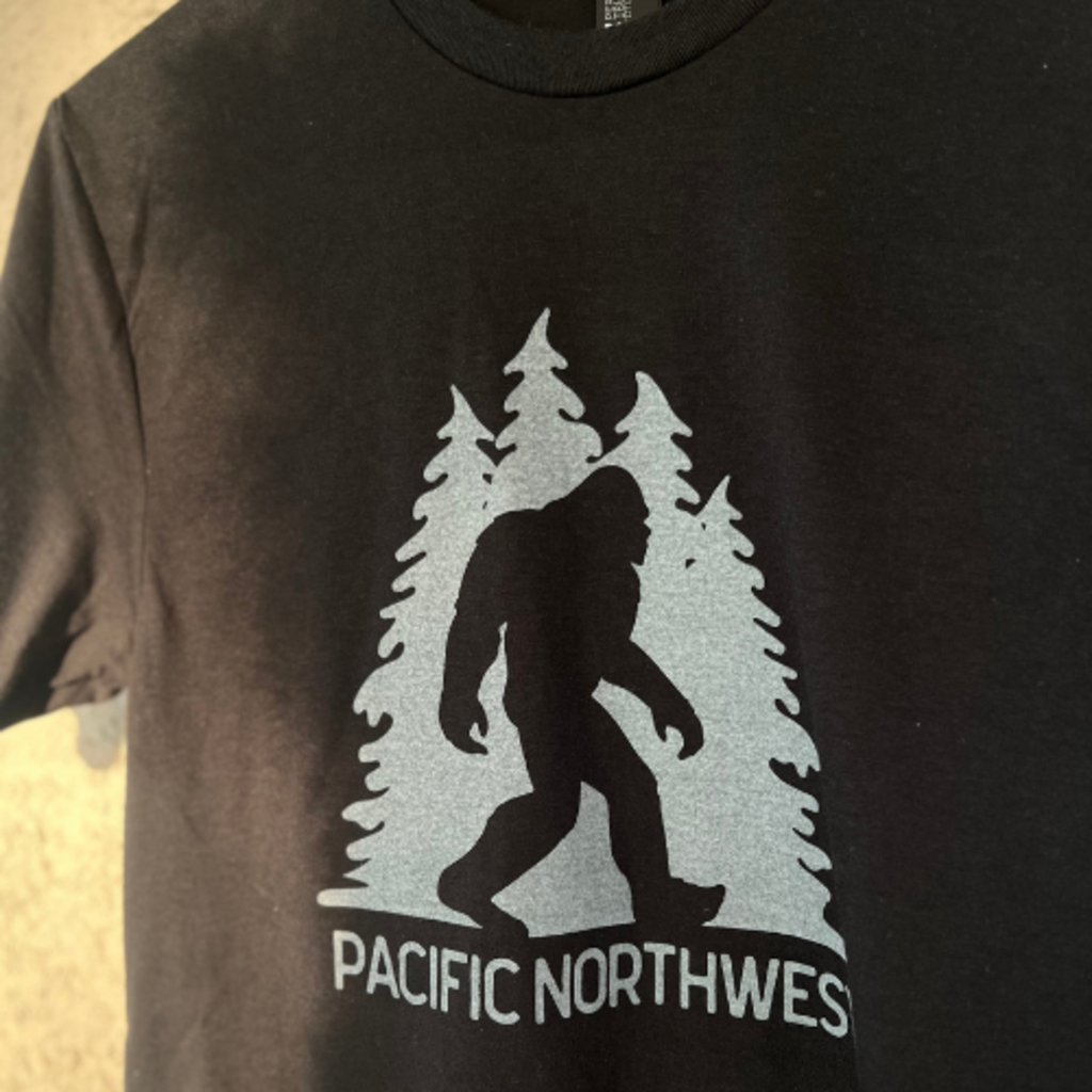 Sasquatch Tee Black