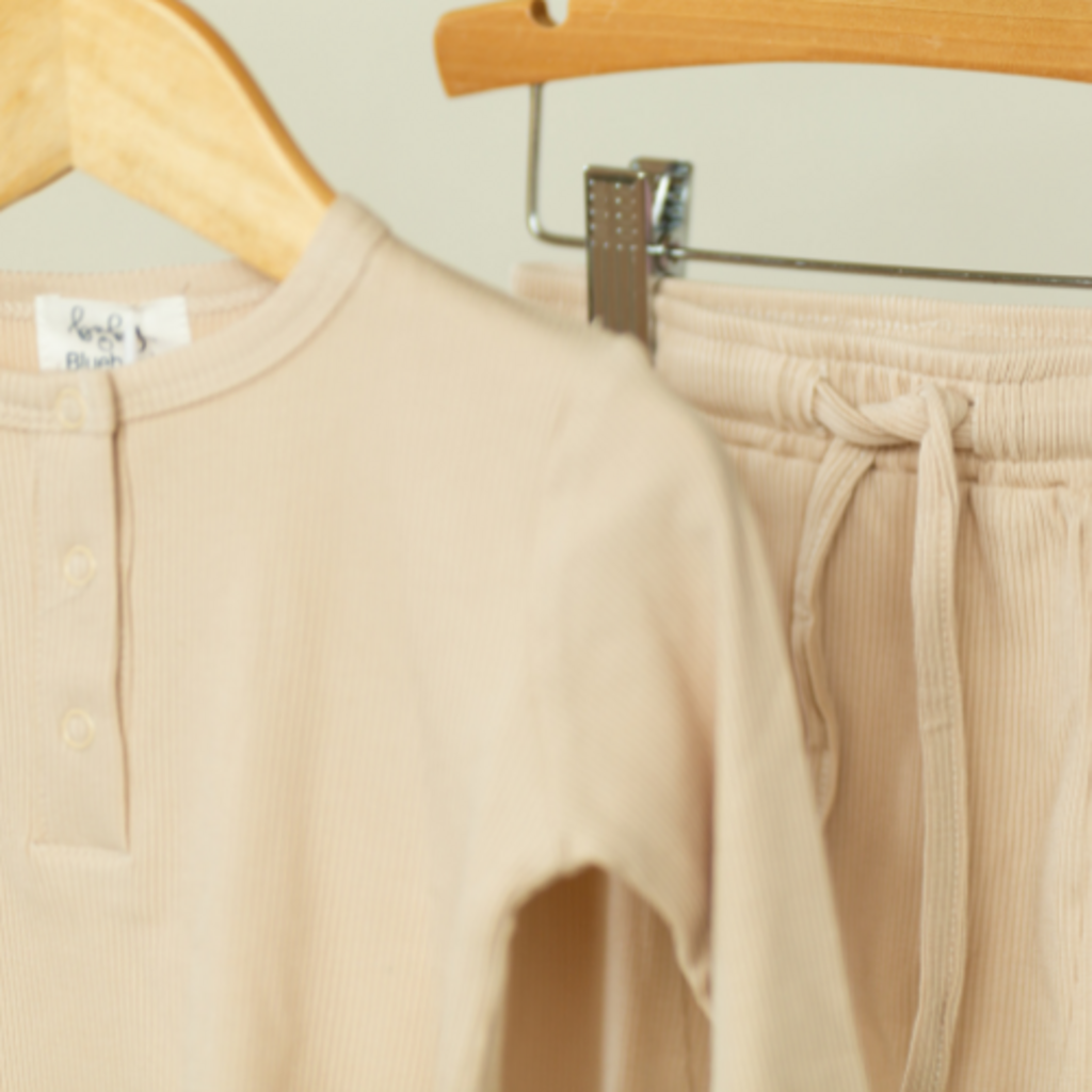 Ribbed Bamboo Set Wheat