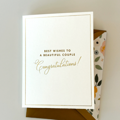 Congratulations card