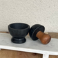 Scandinavian-inspired Marble Mortar and Pestle