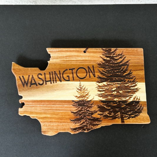 Washington State Tree Cutting Board