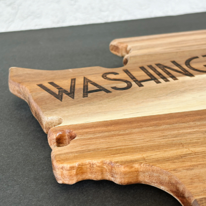 Washington State Tree Cutting Board