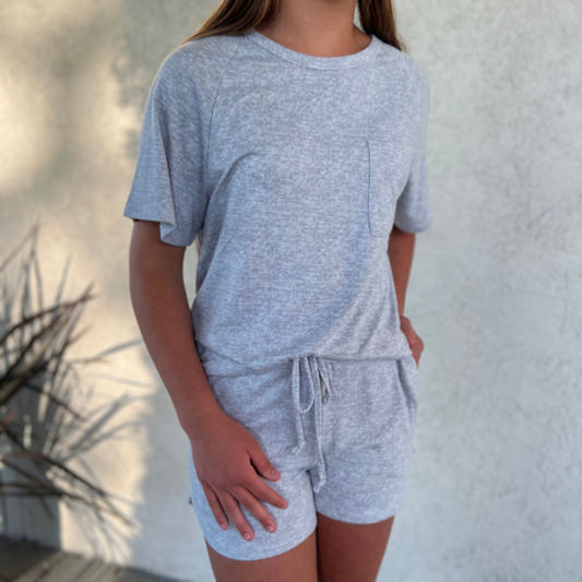 Dream Slouchy Tee w/ Shorts Set