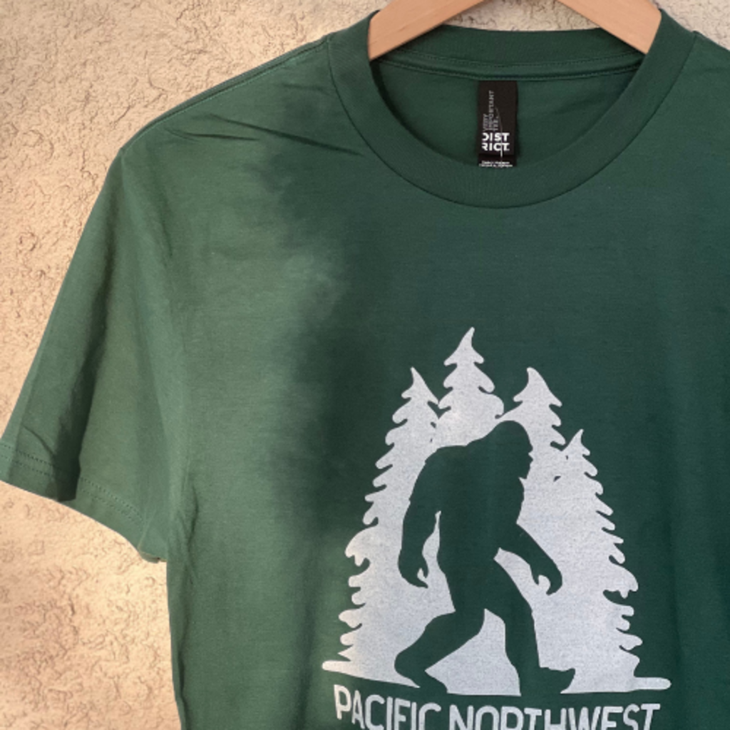 Sasquatch Tee Green