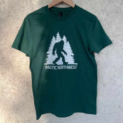 Sasquatch Tee Green