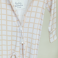 Beige Grid Zippy
